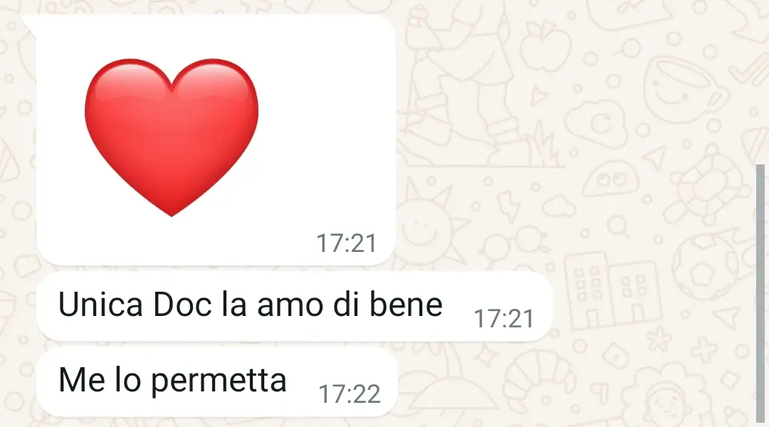 Testimonianza breve e spontanea di una cliente che esprime con affetto e riconoscenza la stima profonda verso la Dott.ssa Simona Prosperi.